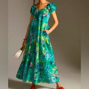 Anthropologie maxi dress